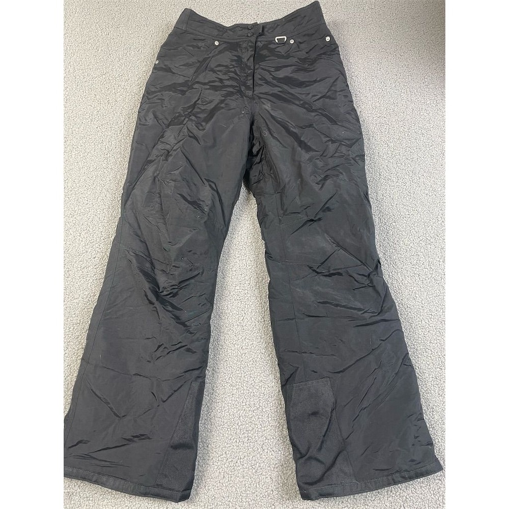 Slalom Women's Snow Pants Black M Insulated Water-Resistant Winter Wear‎